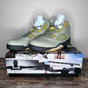 Air Jordan 5 Retro 'Jade Horizon' Men’s Sz 15